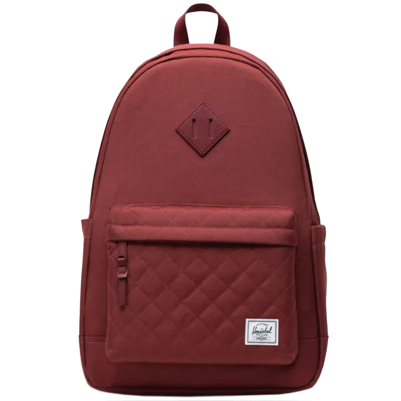 Herschel Heritage Backpack 11383-06501, Unisex, Czerwone, plecaki, poliester, rozmiar: One size