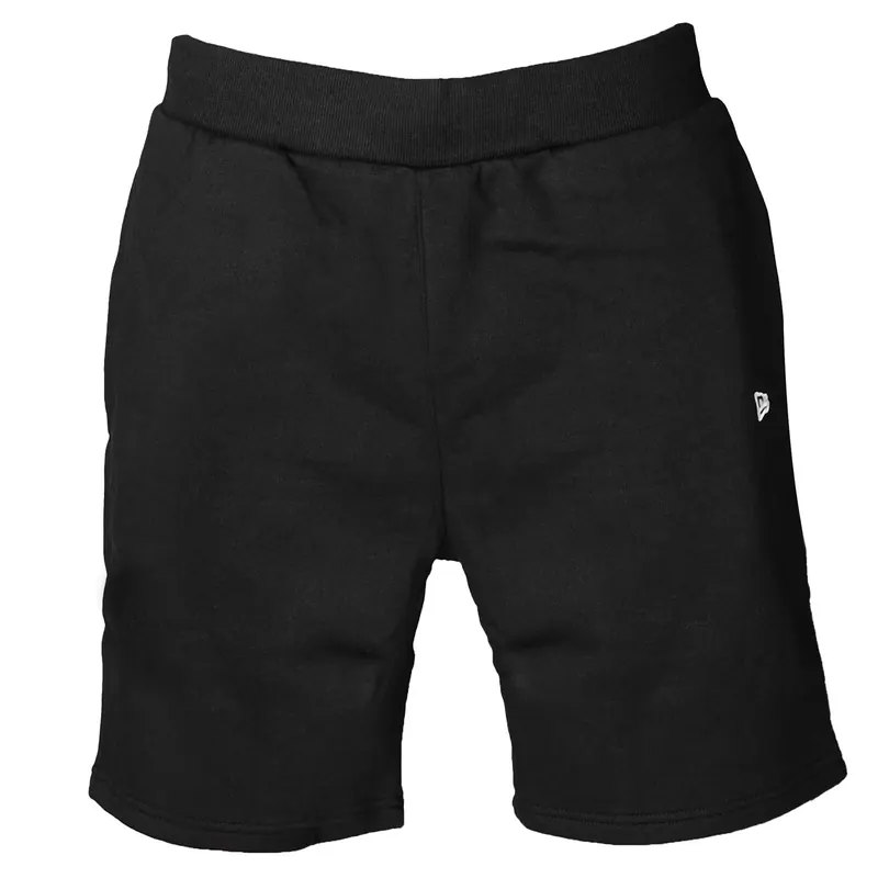 New Era Essentials Shorts 60416739, Męskie, Czarne, spodenki, bawełna, rozmiar: XL