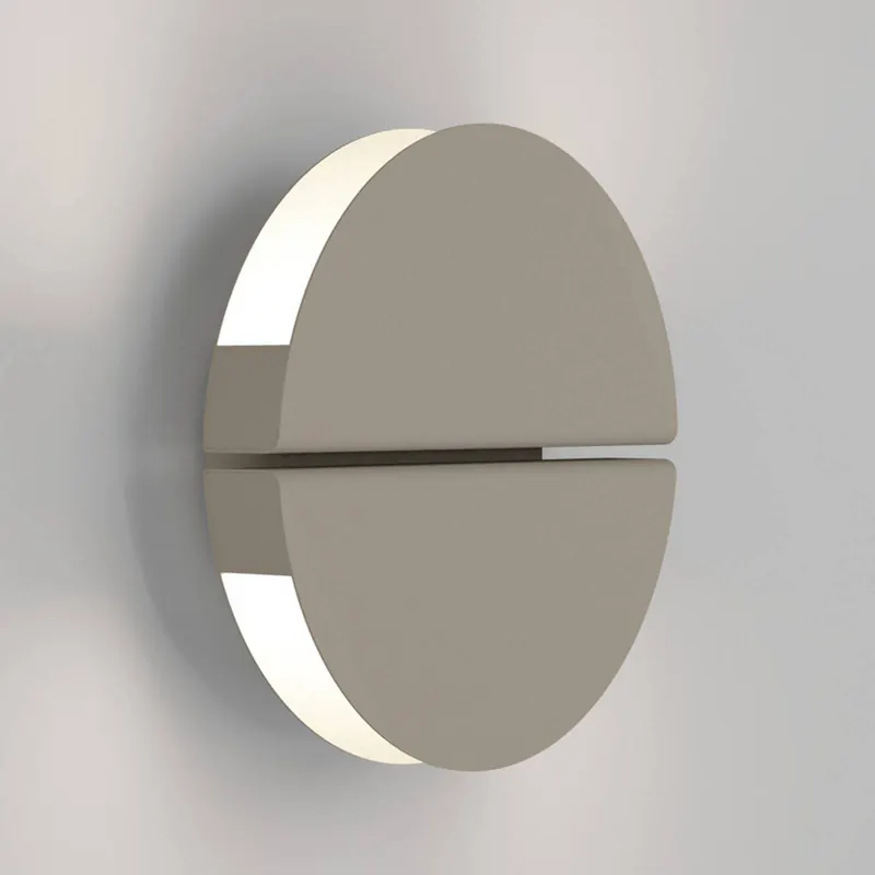 Kinkiet LED EGLO PIANOSA, beżowy, Ø 18 cm, IP44, CCT