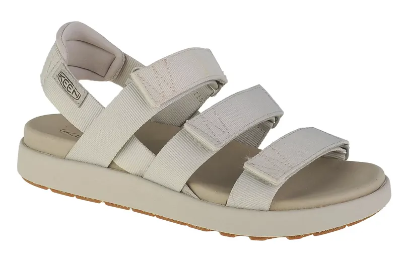Keen Elle Strappy Sandal 1026139, Damskie, Beżowe, sandały, tkanina, rozmiar: 41