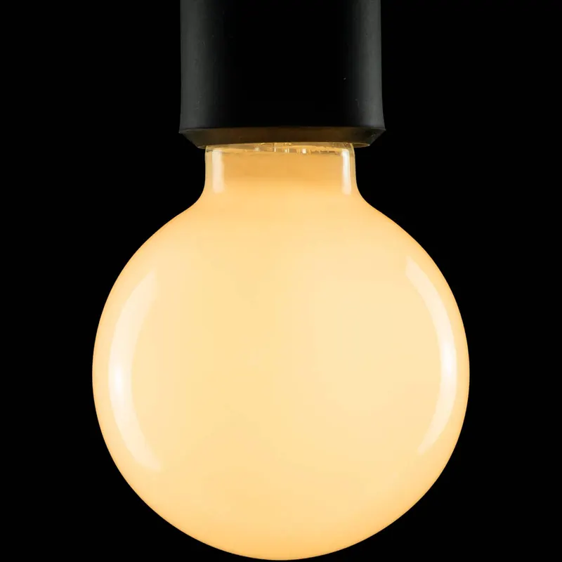 SEGULA Vintage globe LED G80 E27 3,2W opalowa