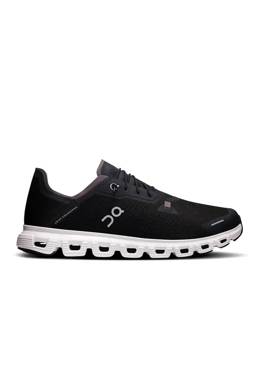 On Cloud 6 Coast Black | White Maat: 46 | Hardloopschoenen Outlet | Heren | Zwart