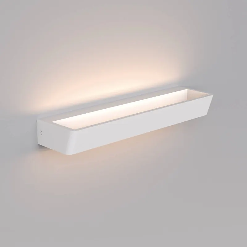 Kinkiet LED Altea, szerokość 50 cm, biały, góra/dół, aluminium
