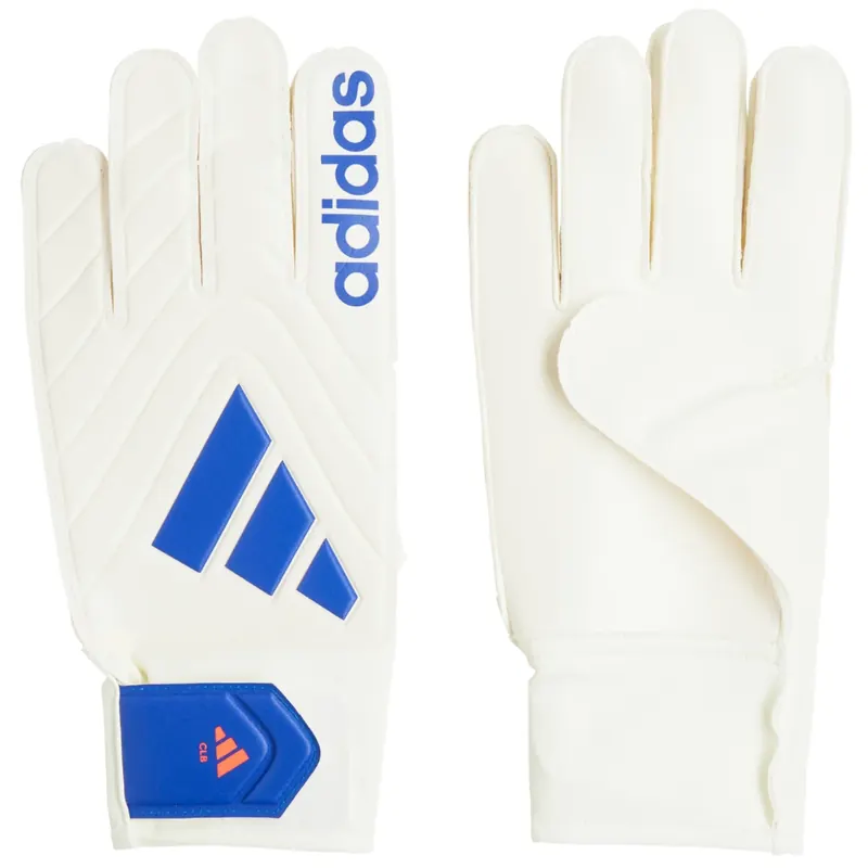 adidas Copa Club Goalkeeper Gloves IX3835, Męskie, Białe, Rękawice bramkarskie, poliester, rozmiar: