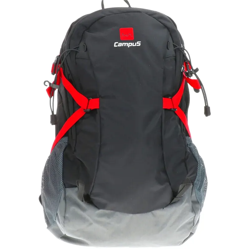 Campus Taupo 26L Backpack CU0716125230, Unisex, Czarne, plecaki, poliester, rozmiar: One size