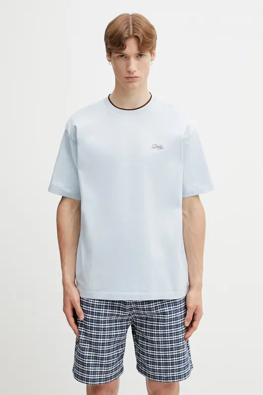Drôle de Monsieur t-shirt basic męski bawełniany Drôle Belissima