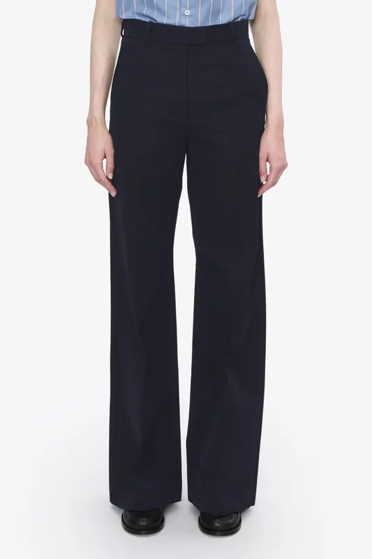 A.P.C. Trousers Jude Dark Navy Maat: 34 | Pantalons Outlet | Dames | Blauw