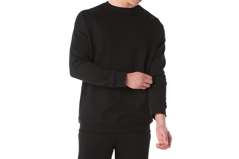 Asics BL Sweat Crew 2191A020-001, Męskie, Czarne, bluzy, bawełna, rozmiar: M