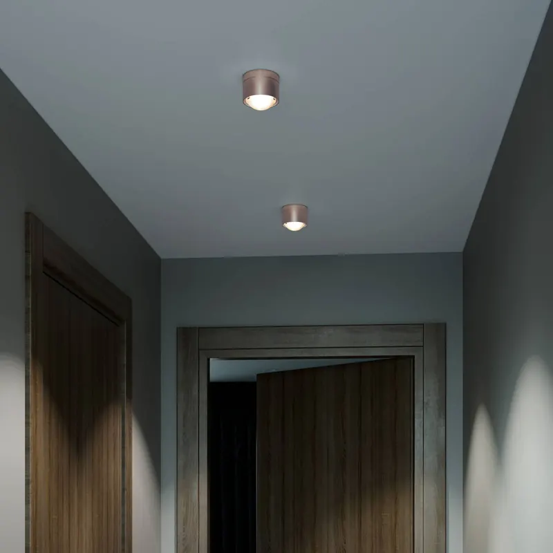 Puk! 80 One reflektor LED matowy, miedź