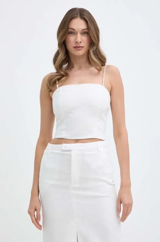 Bardot top lniany SITA