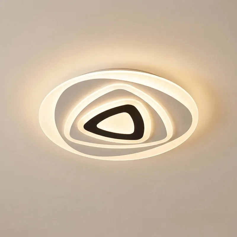 Lampa sufitowa LED Lindby Rebeka, Ø 70 cm, CCT, pilot zdalnego sterowania