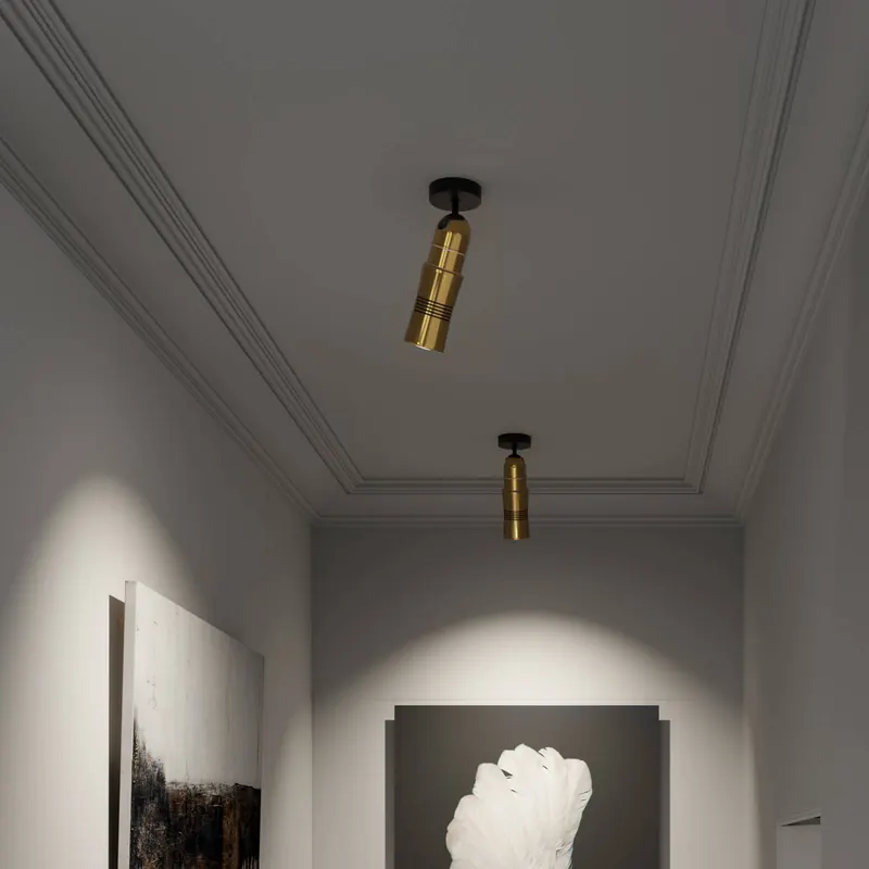 Neo! Spot Wall/Ceiling reflektor LED HV, mosiądz
