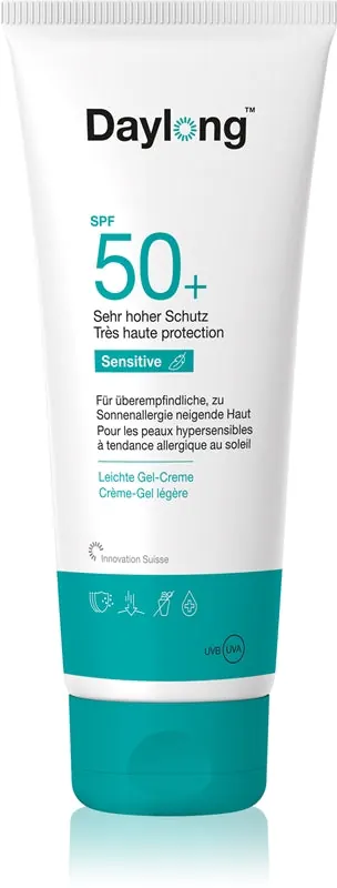 Daylong Cetaphil SUN Sensitive Gel-Creme lekki krem-żel ochronny do skóry wrażliwej SPF 50+ 200 ml