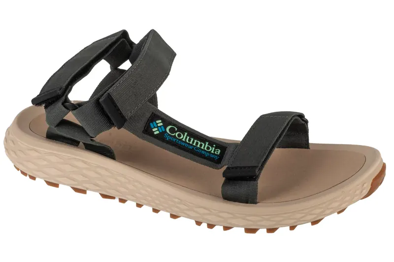 Columbia Konos Globetrot Sandal 2126931028, Męskie, Szare, sandały, tkanina, rozmiar: 41