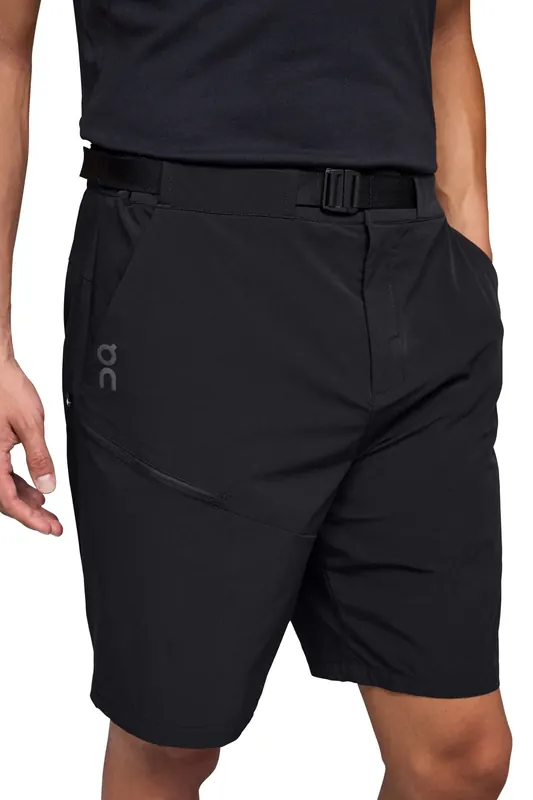 On Trek Short 1 M Black Maat: XL | Korte Broeken Outlet | Heren | Zwart