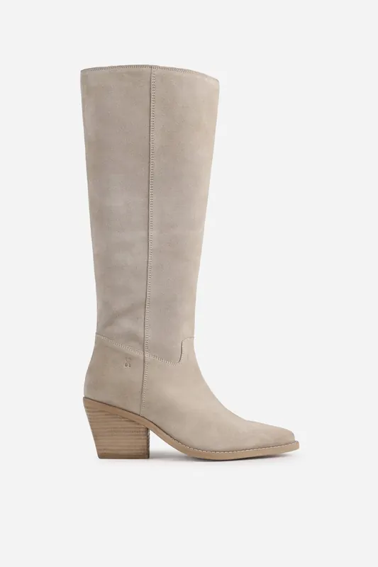 Bronx Next-low-kole High Boot Sand Maat: 41 | Laarzen Outlet | Dames | Beige
