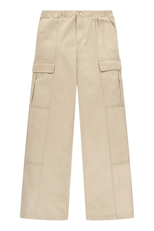 Levi's Girls Twill '94 Baggy Wide Leg Safari Maat: 14Y | Broeken Outlet | kids | Beige