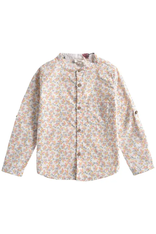 Louise Misha Shirt Amod Cream Petals Maat: 12Y | Overhemden Outlet | kids | Wit