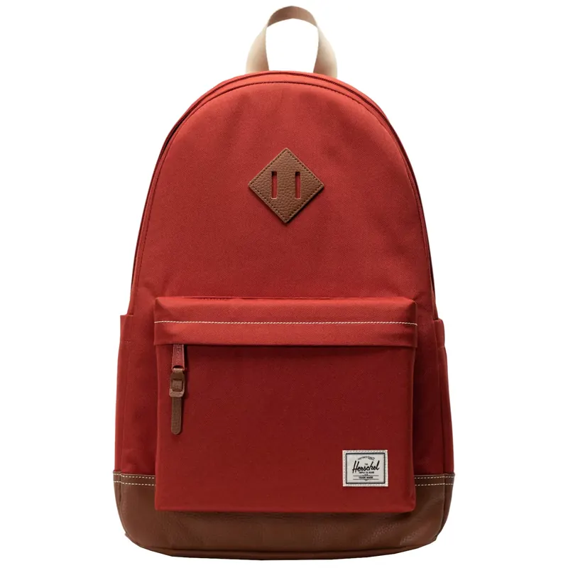 Herschel Heritage Backpack 11383-06285, Unisex, Czerwone, plecaki, poliester, rozmiar: One size