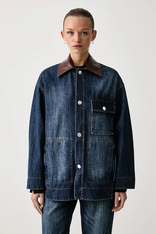 Max&Co. kurtka jeansowa damska PELOTA