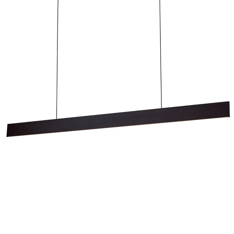 Lampa wisząca LED Gideon, up- & downlight, czarna