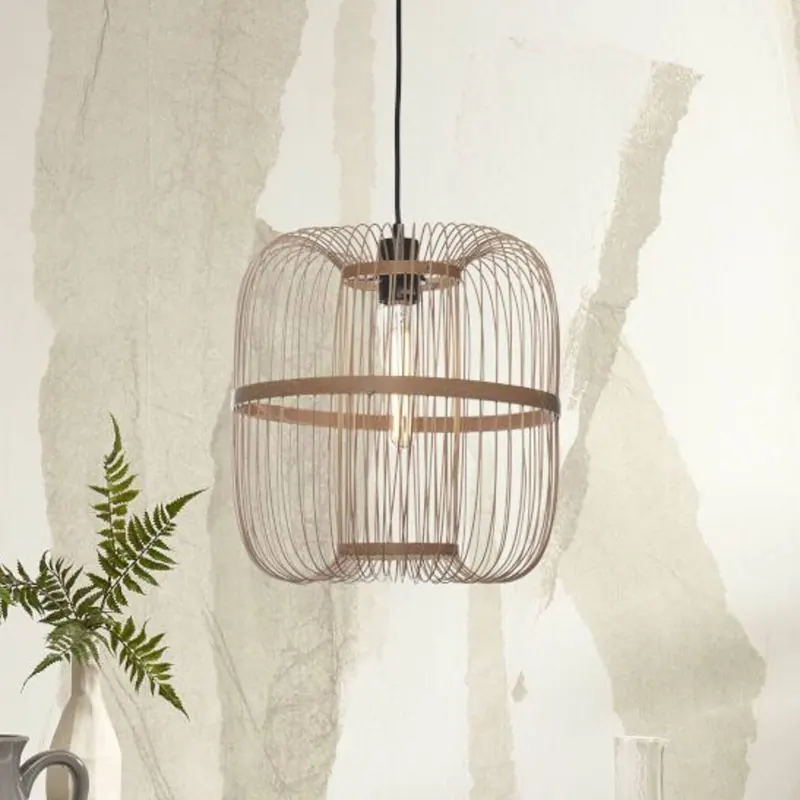 Good &amp; Mojo Hokkaido lampa wisząca wysokość 38 cm Natur