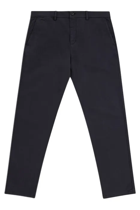 No Label Diego Cotton-stretch Navy Maat: 50 | Tailored Broeken Outlet | Heren | Zwart