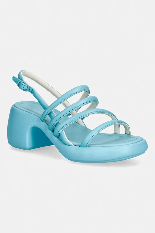 Camper sandały na słupku skórzane Thelma Sandal