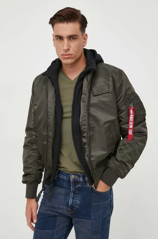 Alpha Industries kurtka bomber MA-1 D-Tec Hood Bomber