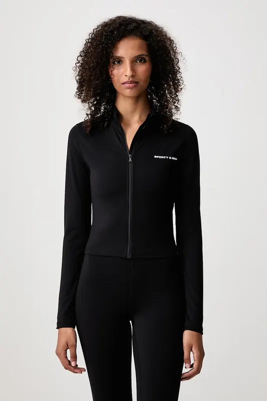 Sporty & Rich  Bold Logo bluza rozpinana damska