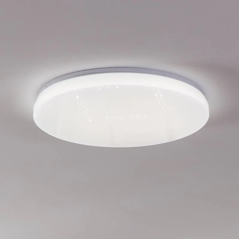 EGLO connect lampa sufitowa Totari-Z, Ø56cm, 32W, efekt kryształowy