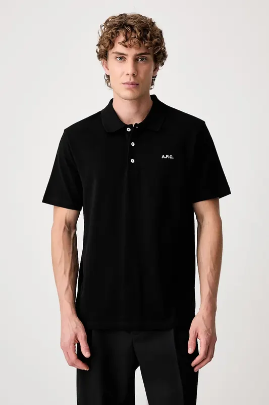 A.P.C. polo męskie bawełniane standard GOTS