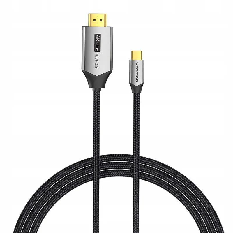 Kabel Usb-c do Hdmi Vention 2 M szary