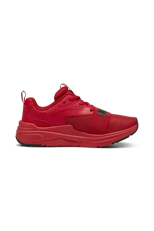 PUMA Unisex Softride Wired 2 Junior Red-black Maat: 38 | Schoenen Outlet | kids | Zwart
