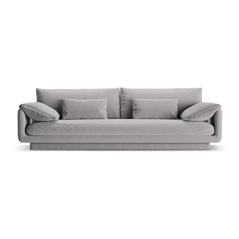 Jasnoszara sofa 250 cm Torino – Micadoni Home