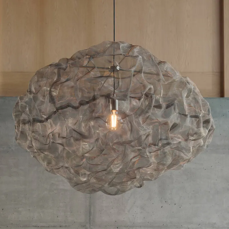 Żyrandol Northern Heat, stal, Ø 95 cm