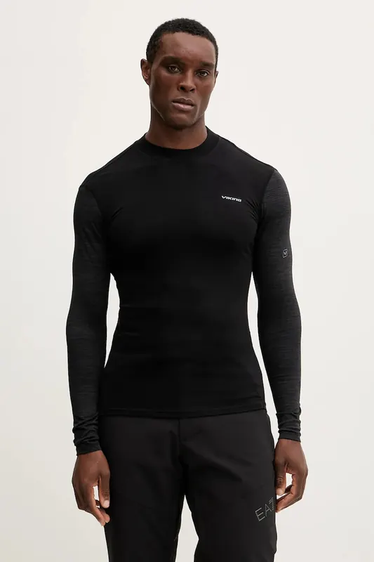 Viking longsleeve funkcyjny z dodatkiem wełny Novena
