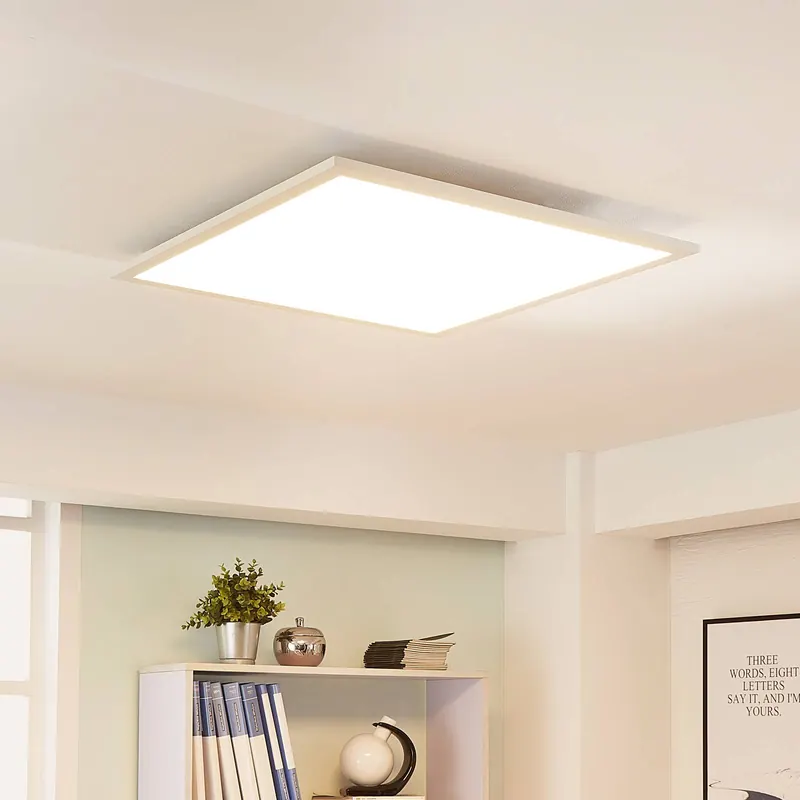 Arcchio Lysander panel LED, CCT, 62 cm, biały