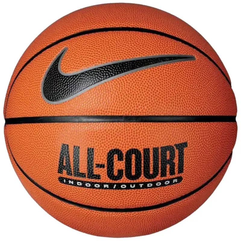 Nike Everyday All Court 8P Ball N1004369-855, Unisex, Pomarańczowe, piłki do koszykówki, Guma, rozmiar: 5
