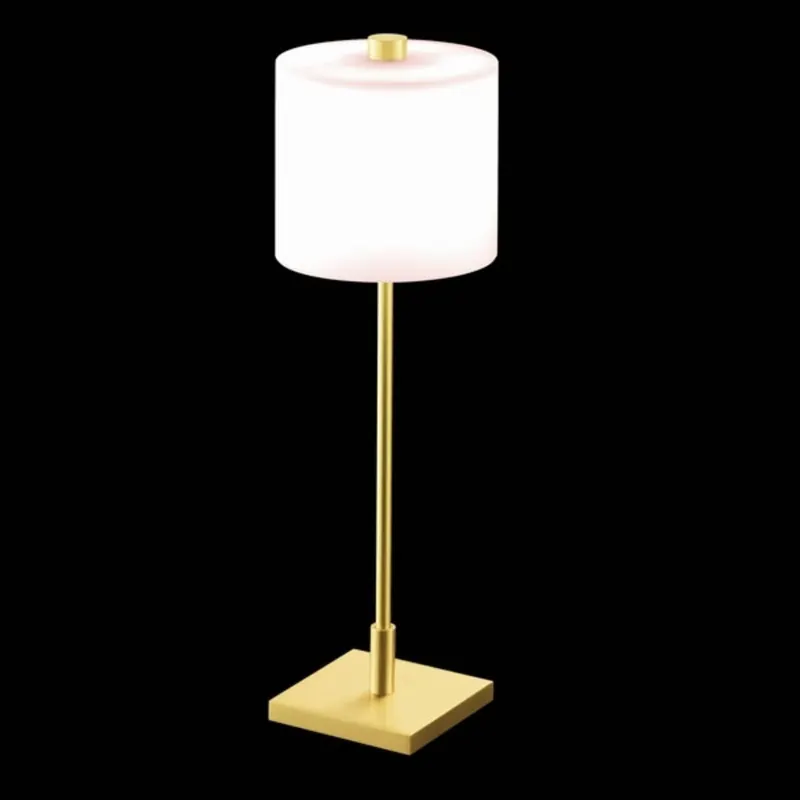 KNAPSTEIN lampa stołowa MERCY matowy mosiądz