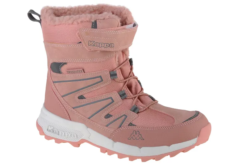 Kappa Floki Tex T 260975T-2116, Dla dziewczynki, Różowe, buty zimowe, tkanina, rozmiar: 40