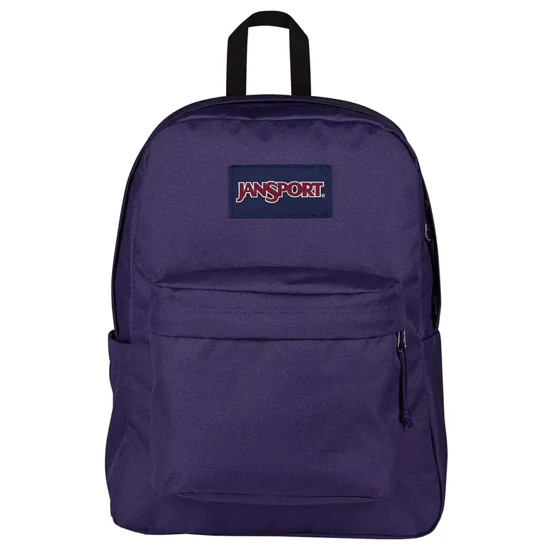 JanSport Superbreak Plus Backpack EK0A5BAO5Z0, Unisex, Fioletowe, plecaki, poliester, rozmiar: One size
