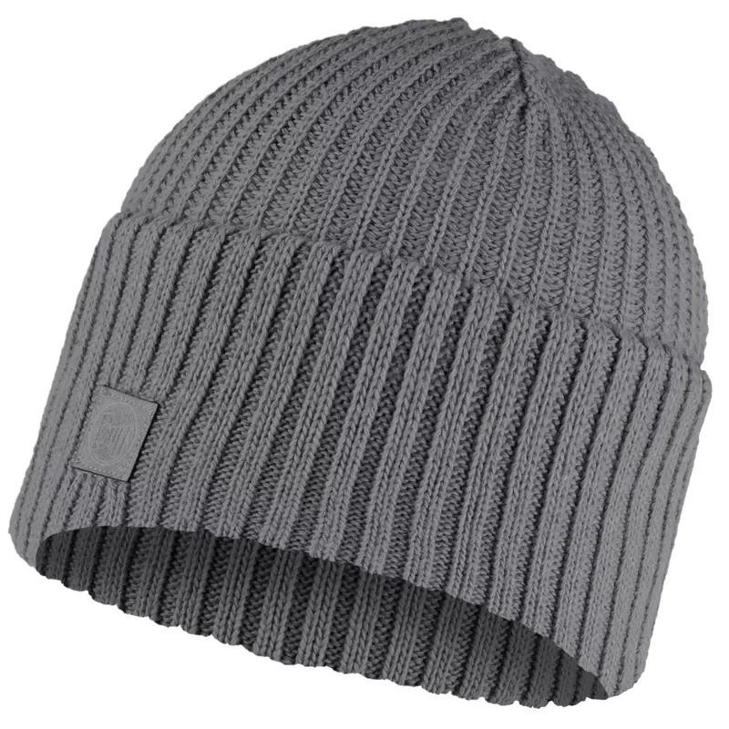 Buff Rutger Hat Beanie 1296949381000, Unisex, Szare, czapki, akryl, rozmiar: One size