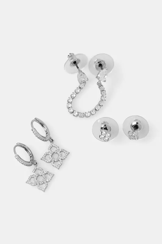Aldo kolczyki ELISABETH 3-pack