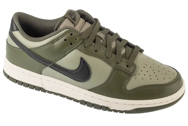 Nike Dunk Low Retro HF5441-300, Unisex, Zielone, buty sneakers, skóra licowa, rozmiar: 42