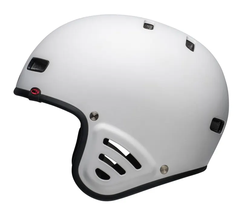 Kask bmx BELL RACKET matte biały (55-59)