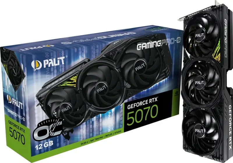 Karta graficzna Palit GeForce Rtx 5070 Ti GamingPro-S Oc 16GB GDDR7 DLSS4