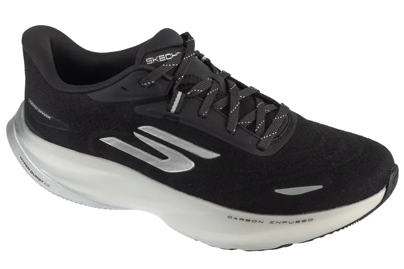 Skechers SKX Aero Spark 246200-BKW, Męskie, Czarne, buty do biegania, przewiewna siateczka, rozmiar: 44,5