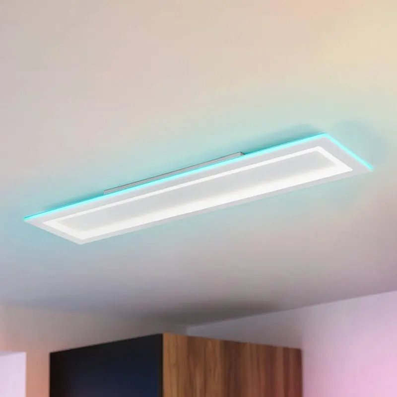 EGLO connect lampa sufitowa LED Padrogiano-Z 1-punktowa, 120 x 30 cm