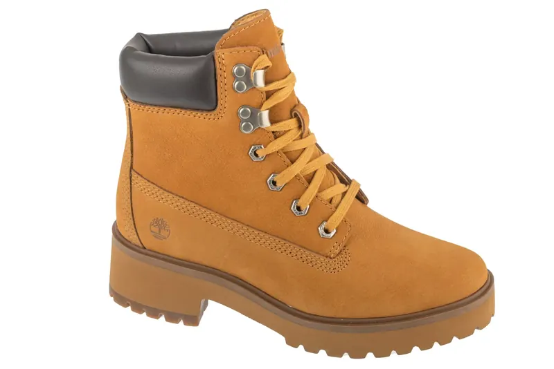 Timberland Carnaby Cool 6-Inch W Boot TB0A5VPZ231, Damskie, Żółte, buty zimowe, nubuk, rozmiar: 38,5